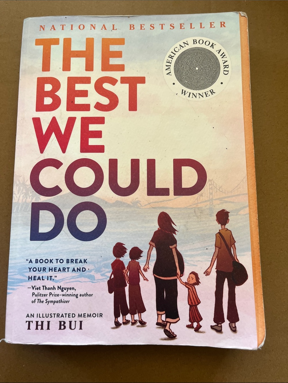 Best We Could Do graphic novel by Thi Bui.